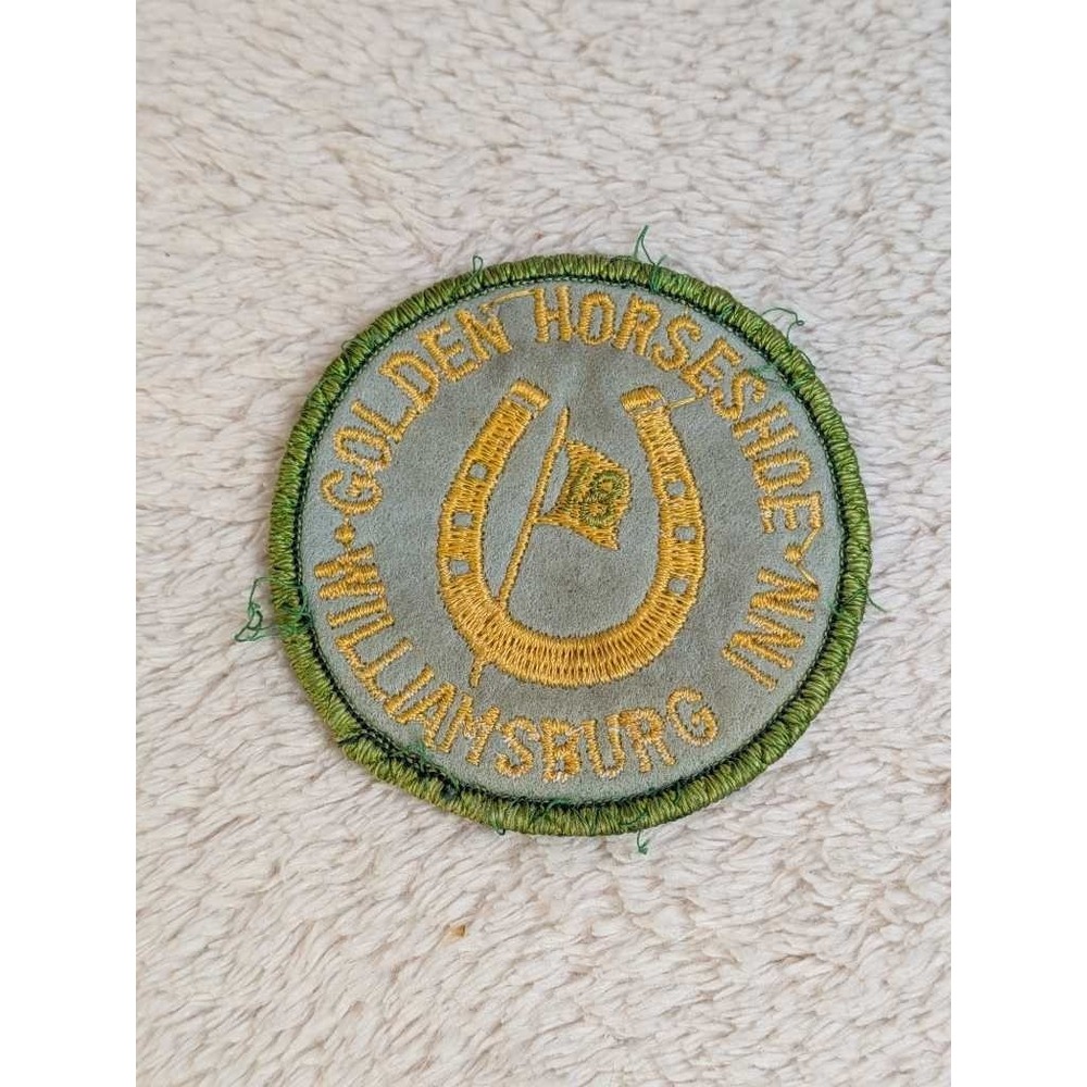 Golden Horseshoe Inn Williamsburg Embroidered Patch Sew On Souvenir